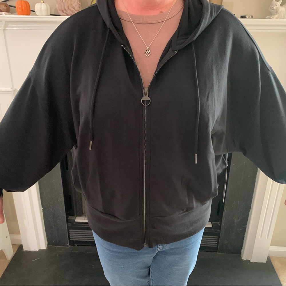 Athleta Balance Sweatshirt in Black - Picture 5 of 6